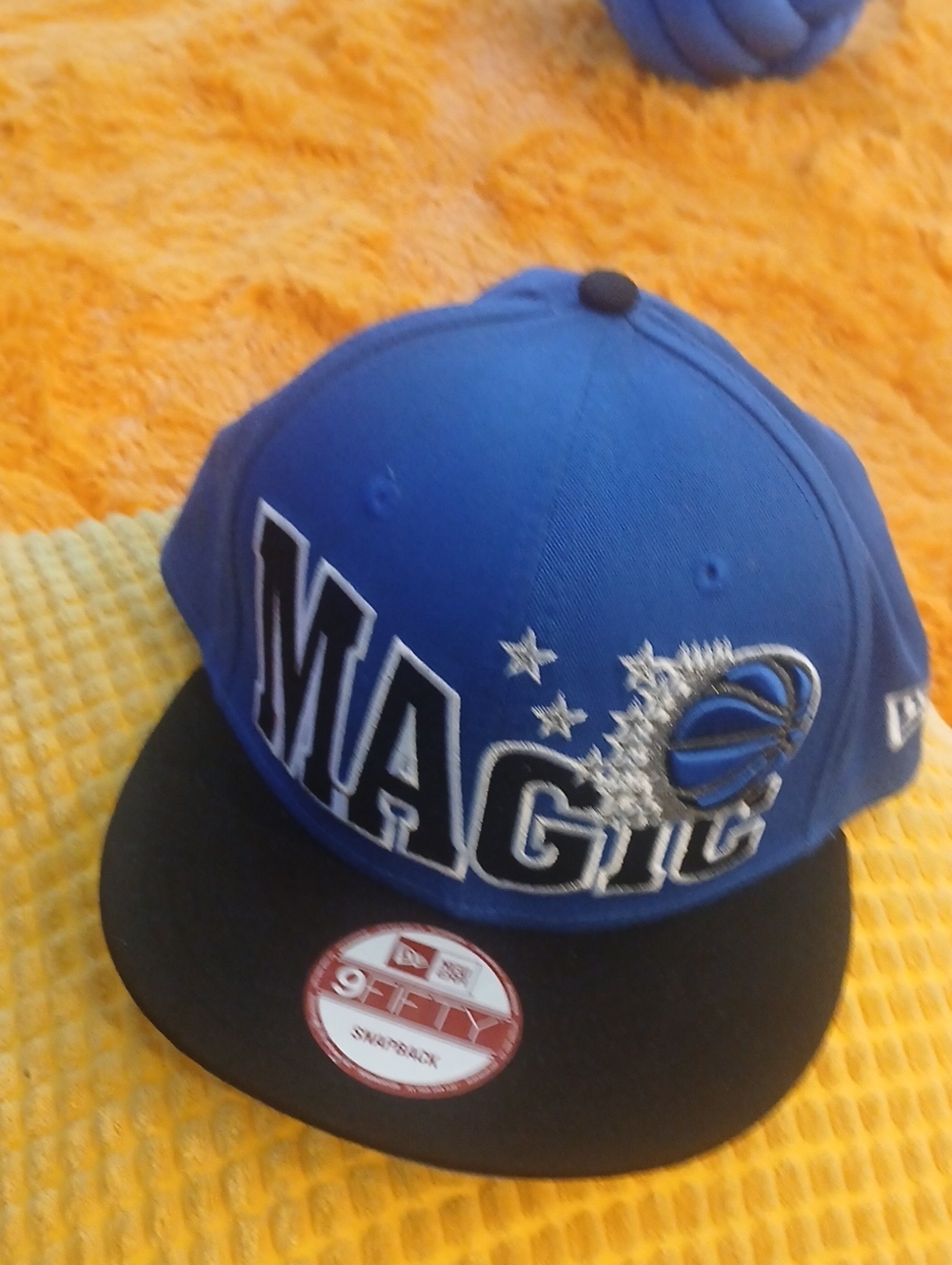 New Era Orlando Magic Royal Blue & Black Snapback Hat